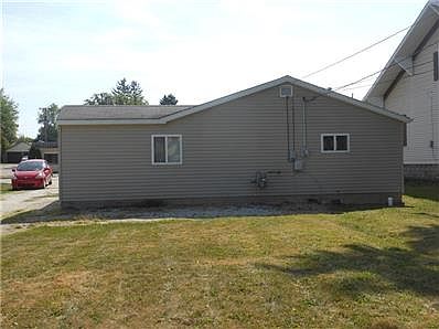 Back of building, parking space available to the back