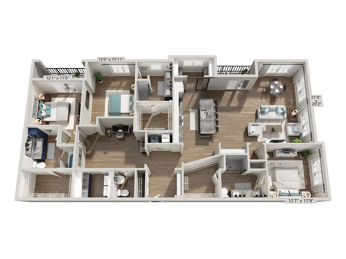 Floor plan C3