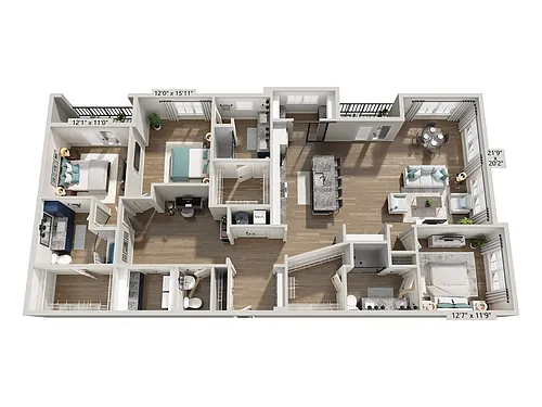 Floor plan C3