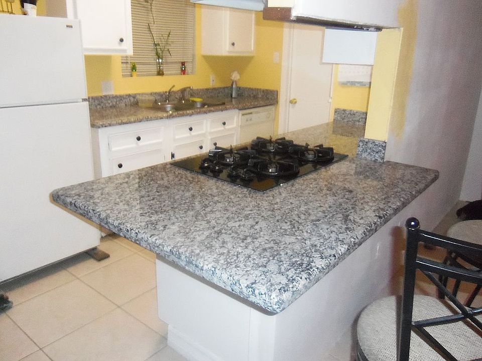 Granite Cooking in Kitchen