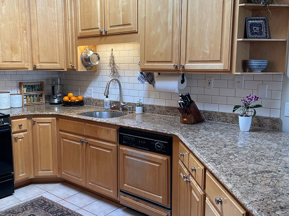 Kitchen with natural skylight