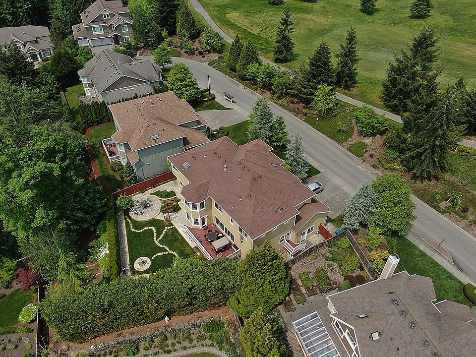 Property boundary ariel view