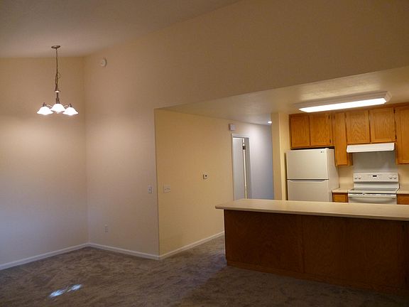 Kitchen and dining area