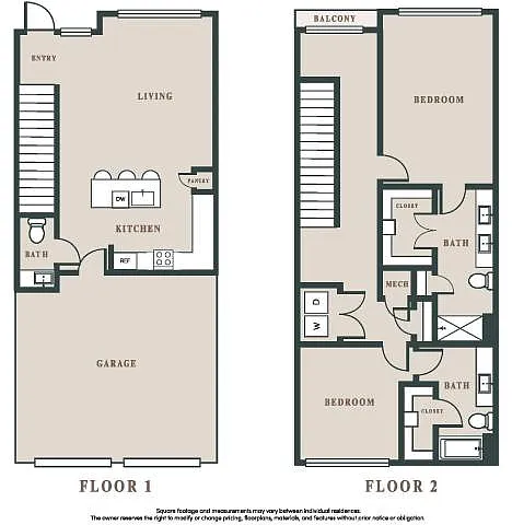 Floor plan TH1
