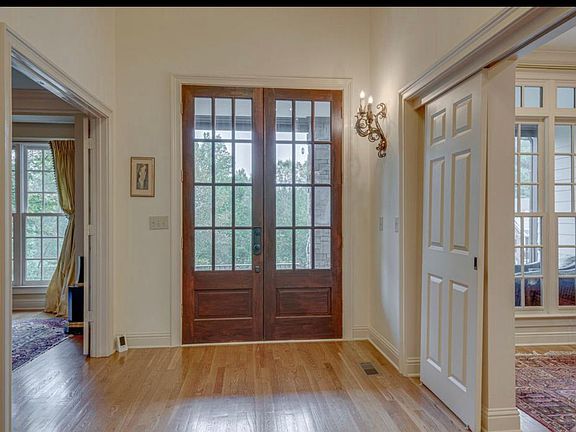 Main Entryway. Formal dining on the right, private study on the left.