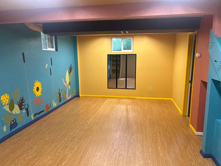 Basement living room