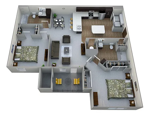 Floor plan B1