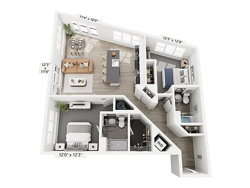 Floor plan Diverge