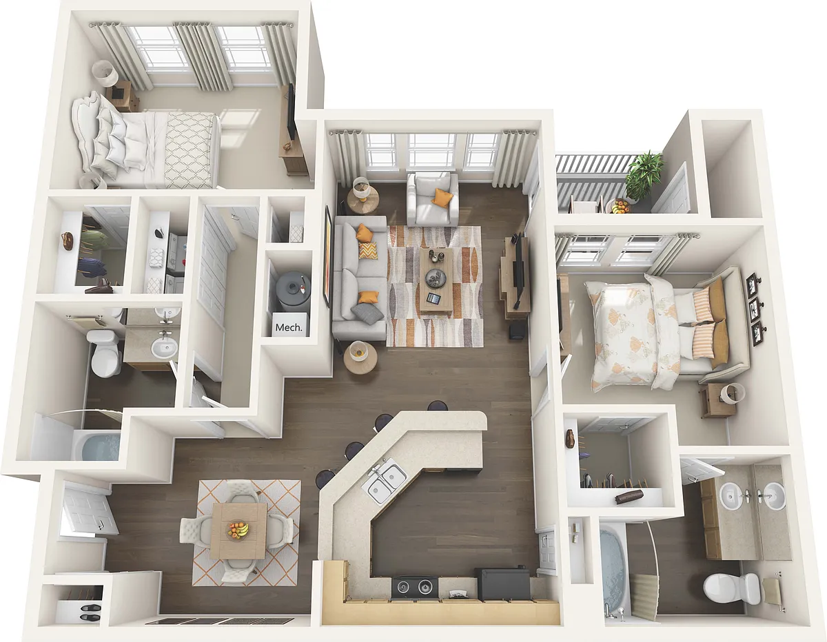 Floor plan The Whippoorwill