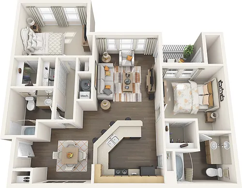 Floor plan The Whippoorwill