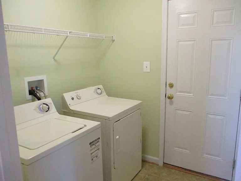 Large laundry room with access to the 2 car garage