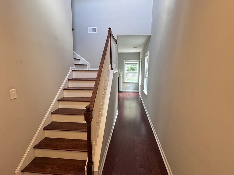 Entrance and stairwell.