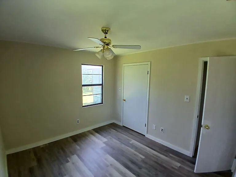 Bedroom 1 with 2 closets