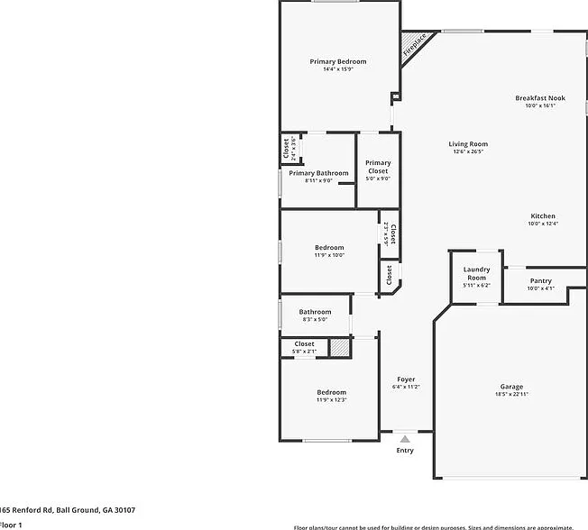 3 bed, 2.0 bath, 1444 sqft, $2,160 — Photo 2