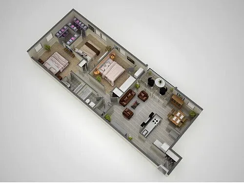 Floor plan C3R1