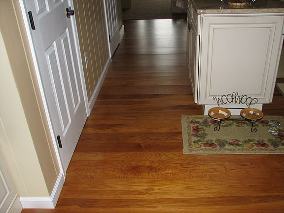 3/4" varigated hickory plank