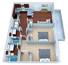 Floor plan Legacy - 2F