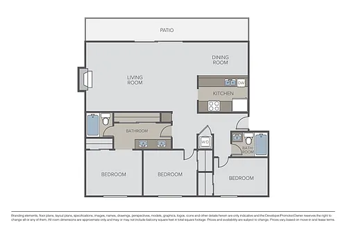 Floor plan Plan 3A