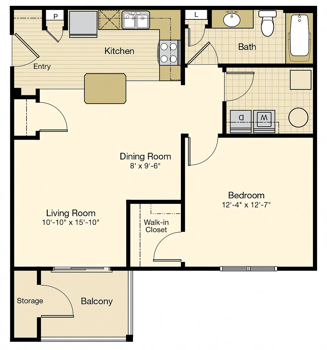 Floor plan Solo