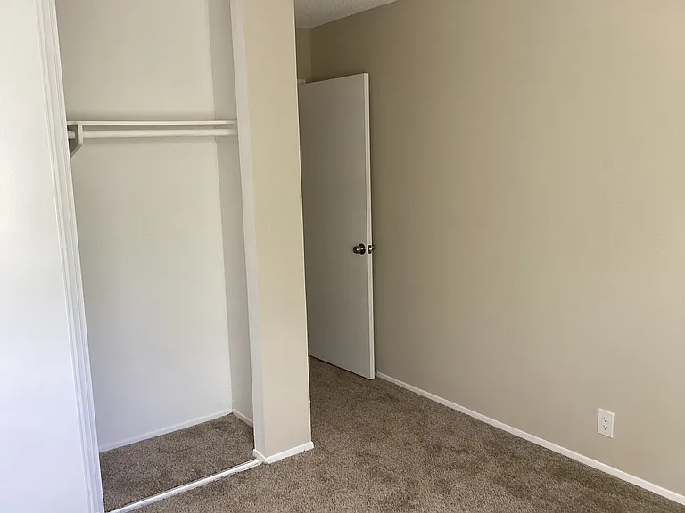 Upstairs bedroom above the kitchen