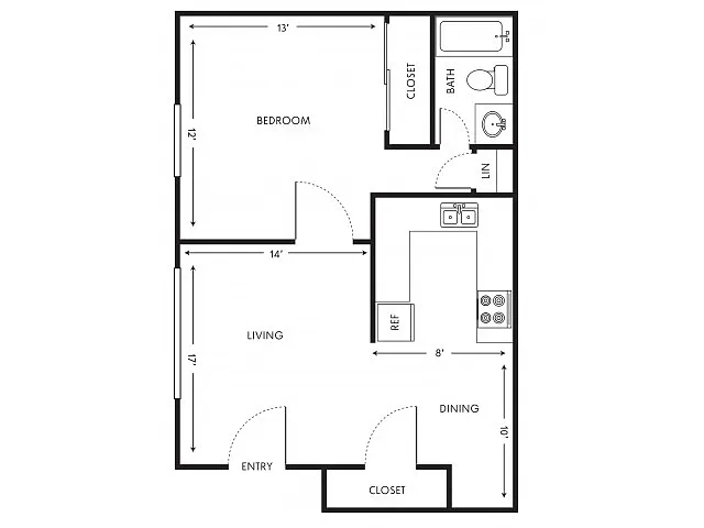 Floor plan A1BF