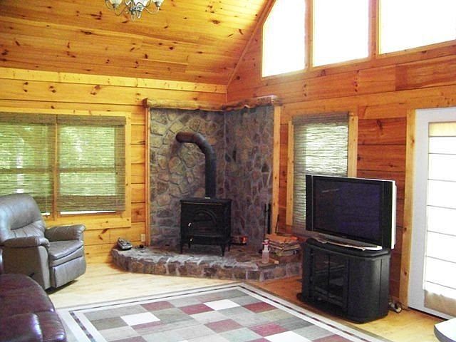 LIVING AND WOOD STOVE