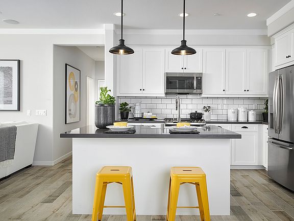 Cerro At Rancho Soleo Plan 5 Model Home Kitchen