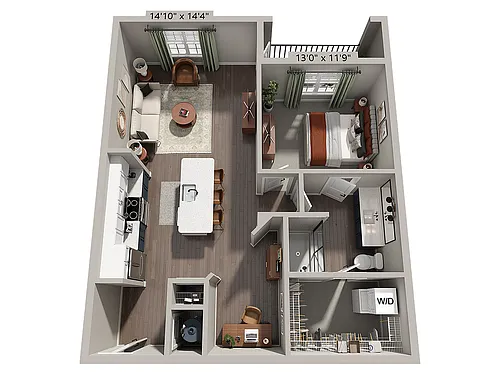 Floor plan A4