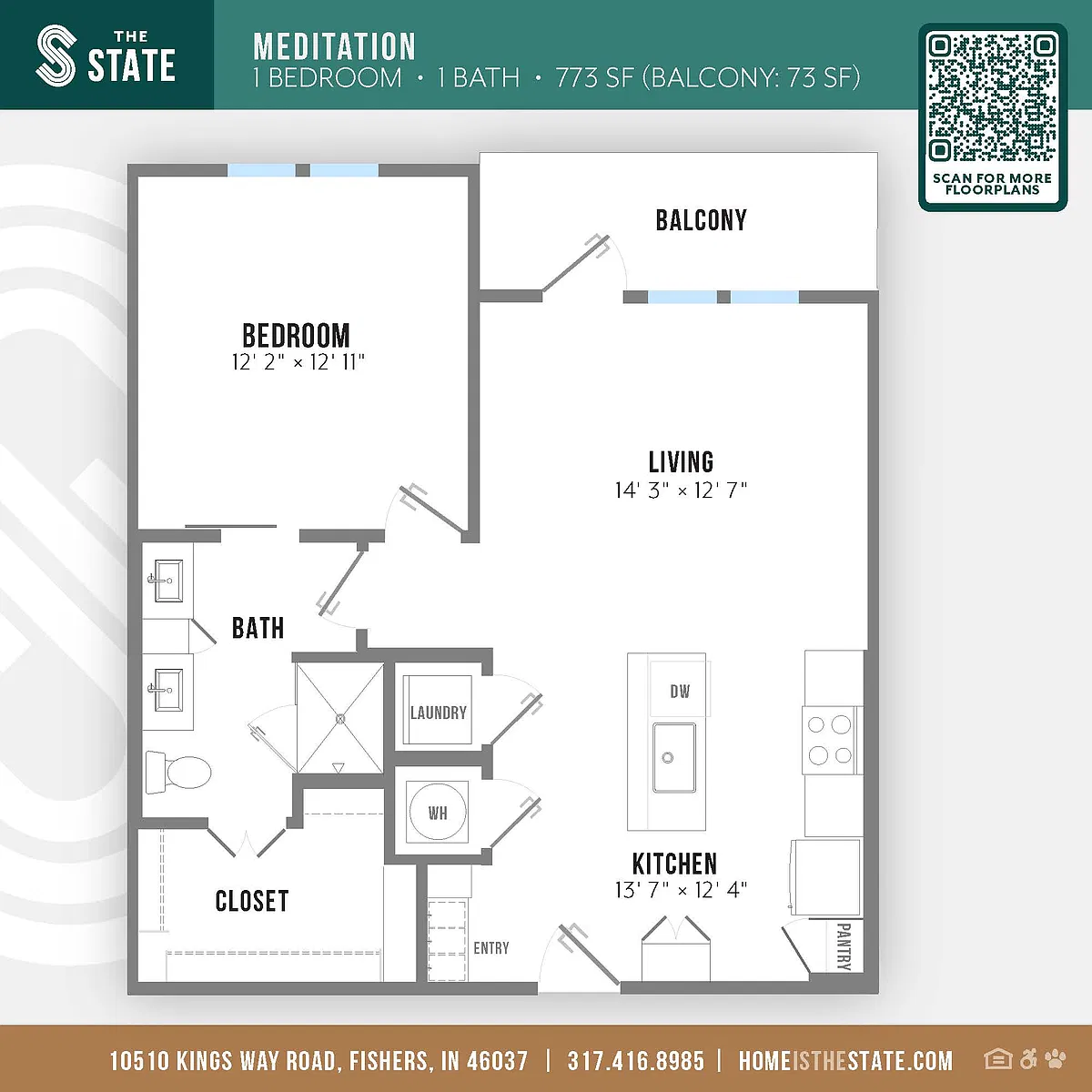 Floor plan Meditation 1.1