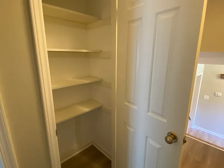 Hall linen closet