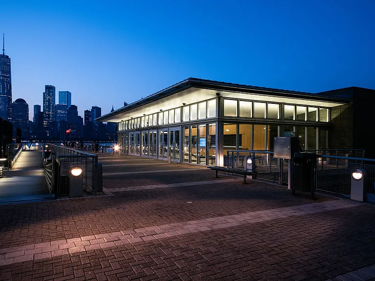 Enjoy breathtaking views of lower Manhattan