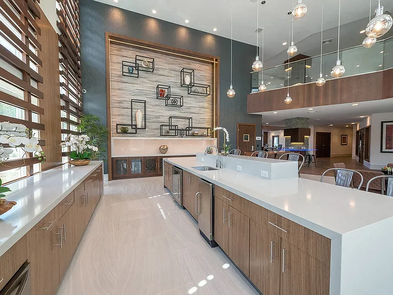 Entertain friends and family in the club suite