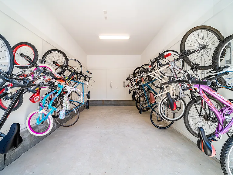 Bike storage at your new community