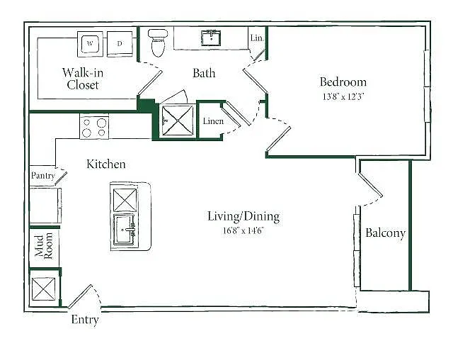 Floor plan A3B