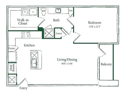 Floor plan A3B