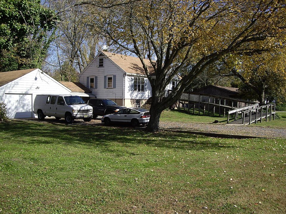 Main house and garage