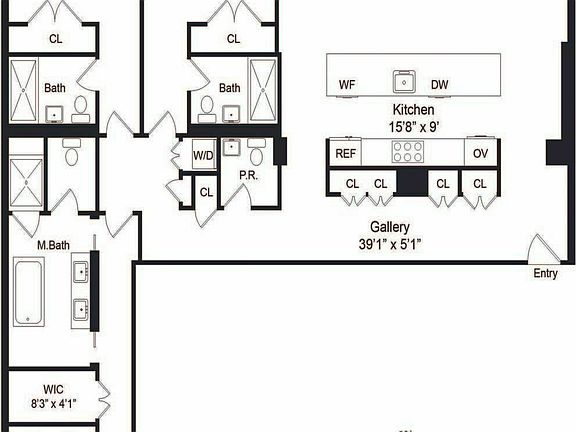 2nd image of 215 Sullivan St APT 5D