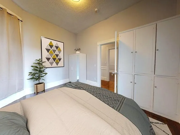 Bed 3-This image shows a virtually furnished space. Bedrooms come unfurnished.