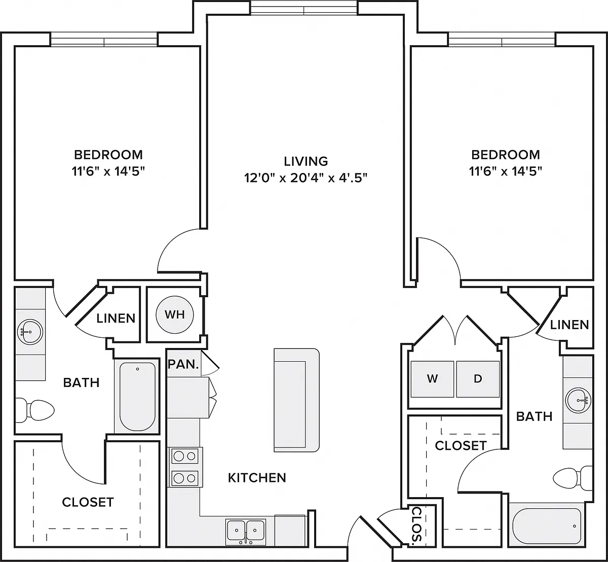 Floor plan B01
