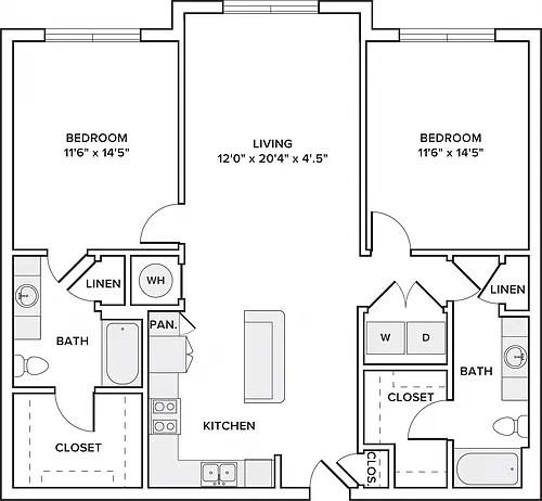 Floor plan B01