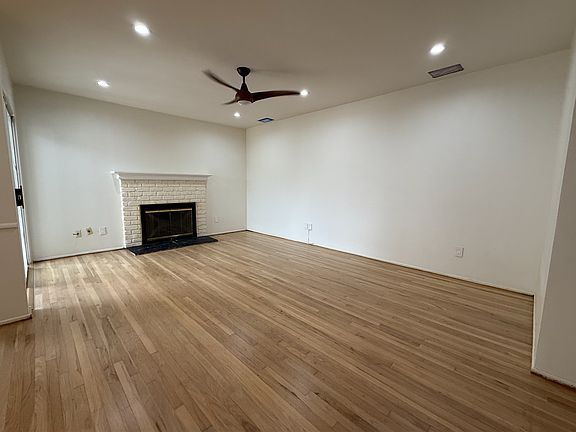 Living Room with Sliding Door that leads into Backyard