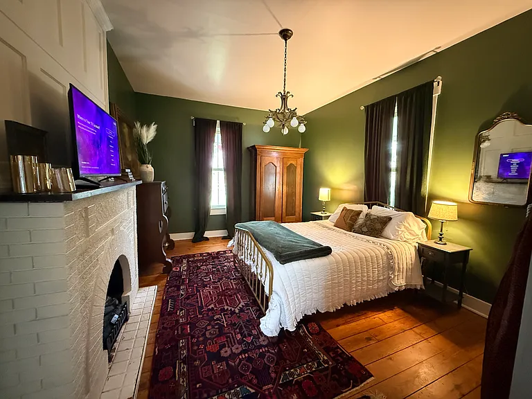 First-floor primary bedroom
