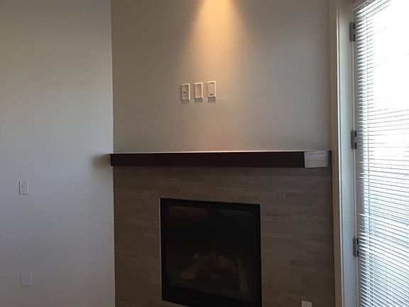 Working fireplace