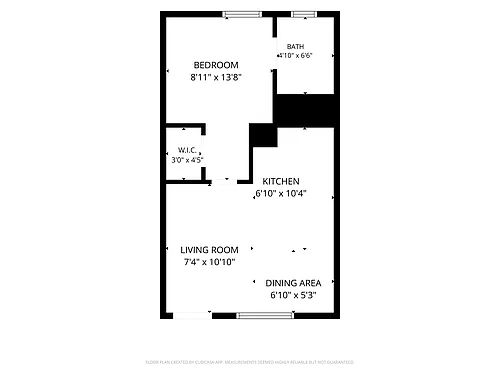 Floor plan One Bedroom