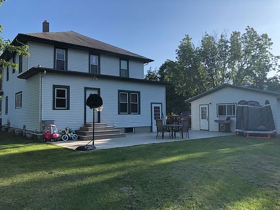 North side with cement patio