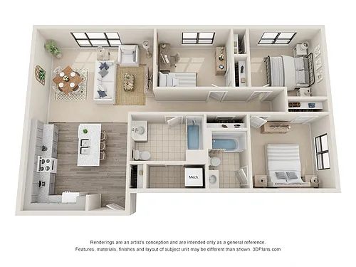 Floor plan C1