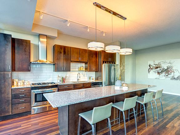 Nic on 5th Apartments in Minneapolis, Minnesota- The Nic floorplan with great light design and granite countertops