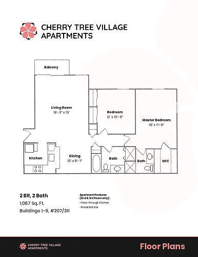 Floor plan B3
