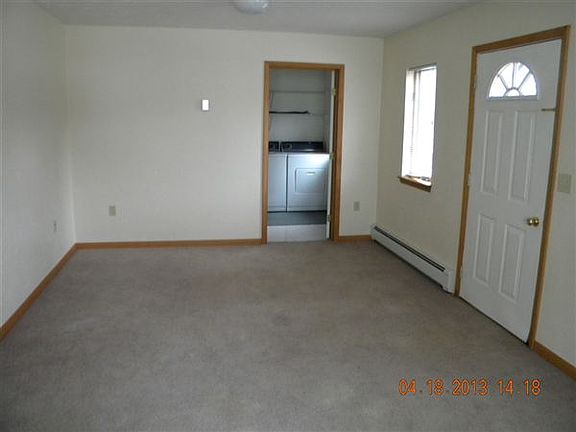 bonus room looking into laundry room/half bath