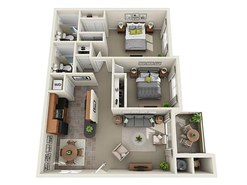 Floor plan 2B